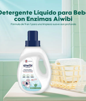 DETERGENTE LIQUIDO PARA BEBES AIWIBI 1000ML