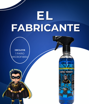 LIMPIA VIDRIOS AUTOMOTRIZ EL FABRICANTE 500CC