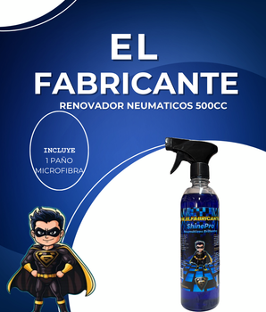 RENOVADOR NEUMATICOS SHINE PRO EL FABRICANTE 500CC