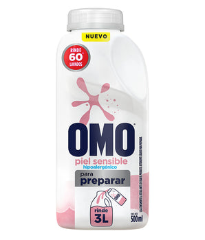 DETERGENTE LIQUIDO OMO PARA DILUIR PIEL SENSIBLE 500ML