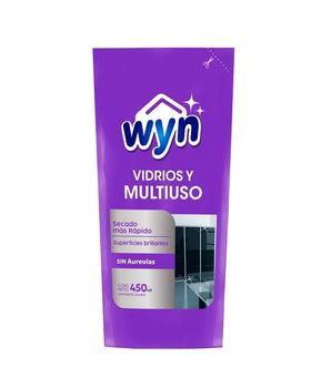 LIMPIADOR VIDIRIO MULTIUSO S WYN 450ML DOYPACK