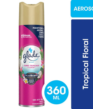 AMBIENTAL SPRAY GLADE FLORES TROPICALES 360ML