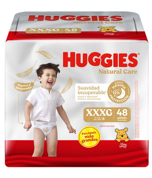 PAÑAL HUGGIES NATURAL CARE QUINCENAL