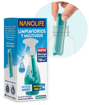 LIMPIAVIDRIO MULTIUSO NANOLIFE
