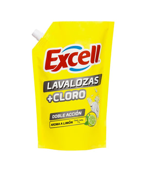LAVALOZAS EXCELL CON CLORO 1000ML DOYPACK
