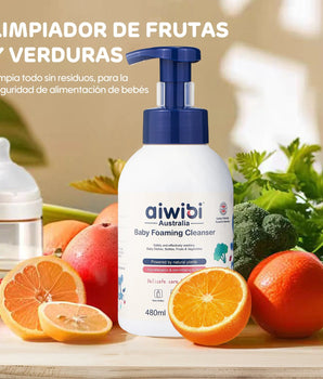 LIMPIADOR DE FRUTAS VERDURAS Y MAMADERAS AIWIBI 480ML