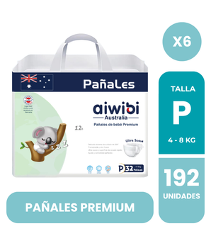 MANGA DE PAÑALES AIWIBI 6 PAQUETES