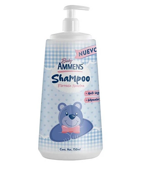 SHAMPOO AMMENS BABY DISPENSADOR 750ML