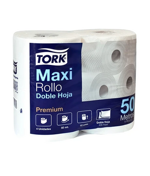 PAPEL HIGIENICO TORK MAXI ROLLO 4x50 METROS