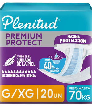 PAÑAL ADULTO PLENITUD PROTECT – 22/20 UNIDADES