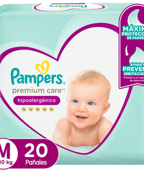 Pañal Pampers Premium Care