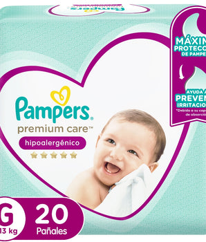 Pañal Pampers Premium Care