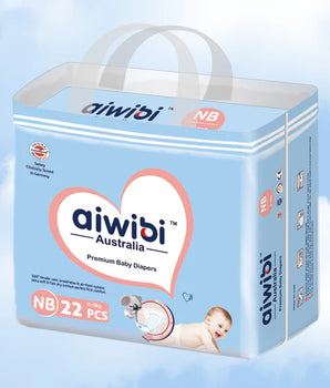 Manga de pañales Aiwibi Premium Recien Nacido - 3 Paquetes