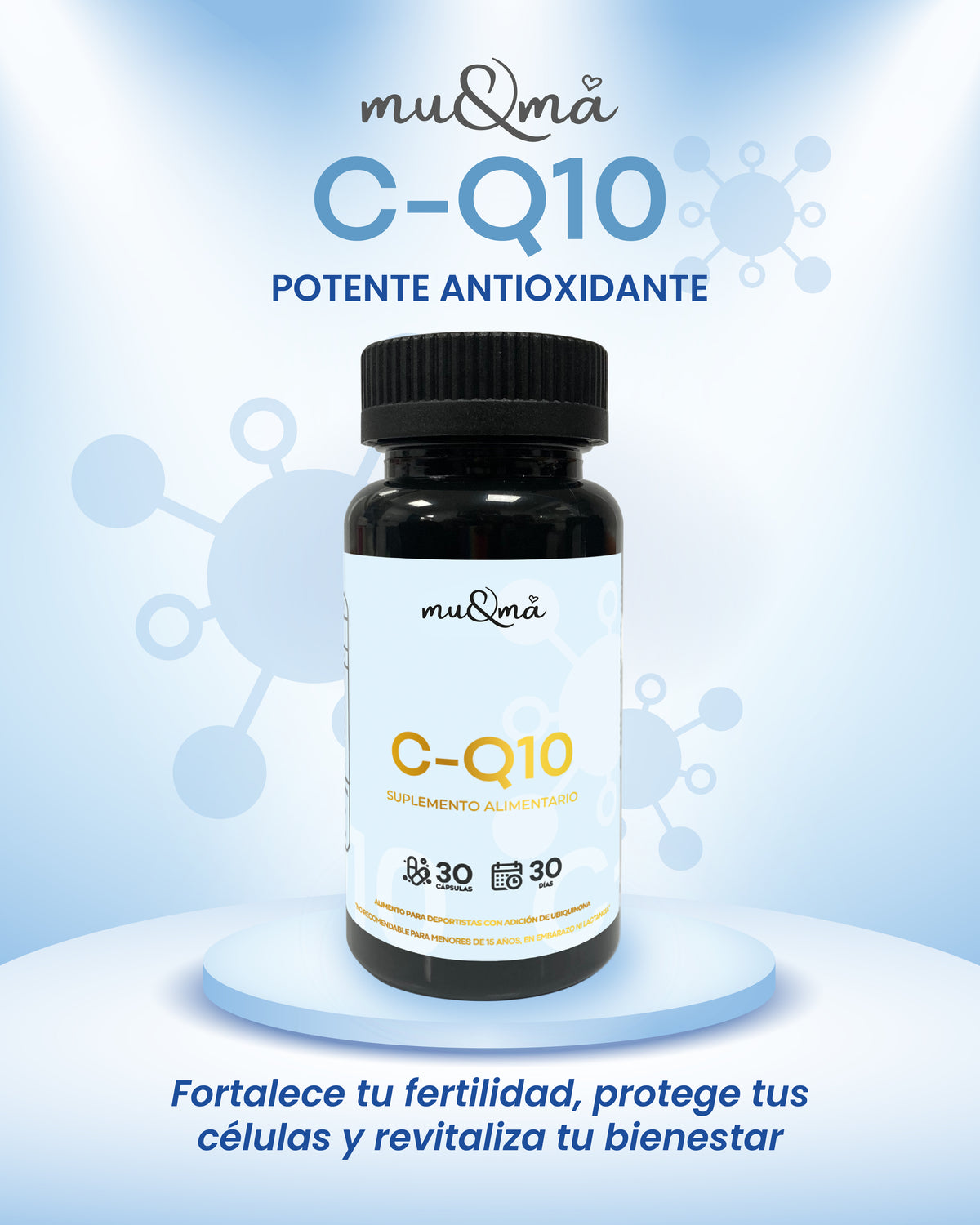 COENZIMA C-Q10 MU Y MA 30 CAPSULAS