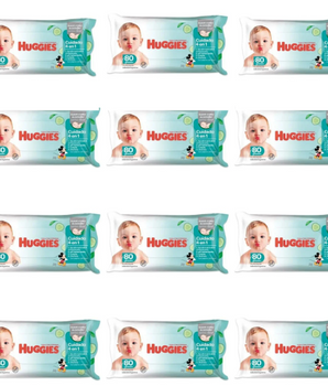 Caja De Toallitas Humedas Huggies One And Done 12 Paquetes De 80 Unidades