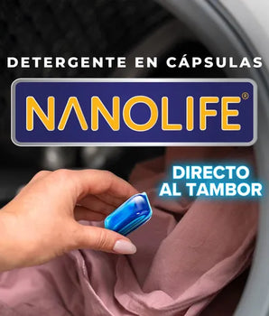 DETERGENTE PODS NANOLIFE 10X