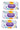 Pack 6X Toallitas Húmedas Emubaby sin tapa 80Unidades C/U