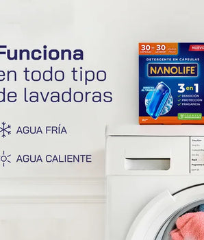 DETERGENTE PODS NANOLIFE 30X