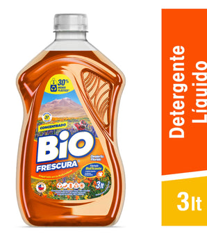 DETERGENTE LIQUIDO BIO FRESCURA 3 LITROS DESIERTO FLORIDO 3L