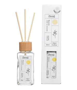 DIFUSOR CON 6 VARILLAS ZHENG BASIC NUBE DE ALGODON 90ML