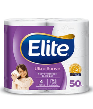 PAPEL HIGIENICO ELITE ULTRA 4X50 METROS