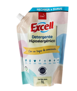 Detergente Hipoalergenico Excell Doypack 1 LITRO