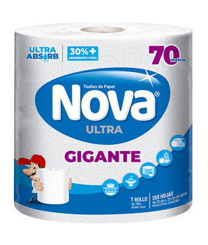 TOALLA PAPEL NOVA ULTRA 70 MT