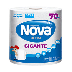 TOALLA PAPEL NOVA ULTRA 70 MT