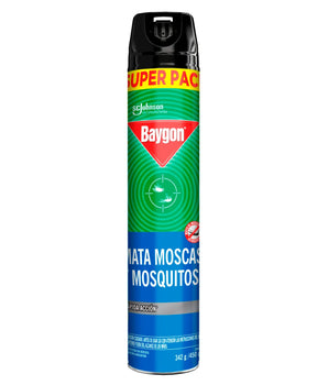 INSECTICIDA BAYGON MOSCAS Y MOSQUITOS 450CM3