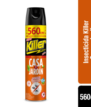 INSECTICIDA KILLER CASA Y JARDIN 560CM3
