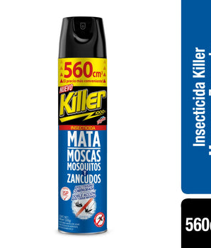 INSECTICIDA KILLER MOSCAS Y ZANCUDOS 560CC