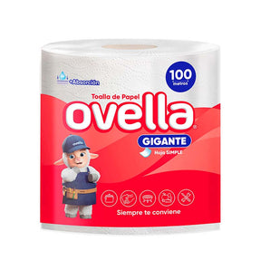 TOALLA PAPEL OVELLA 100METROS