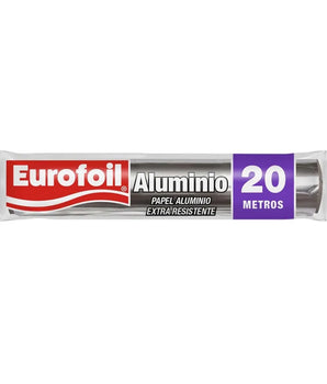 PAPEL ALUMINIO EUROFOIL 20MTRS