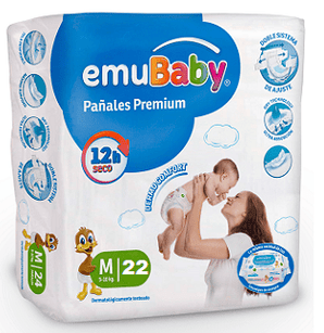 Pañal Emubaby Premium