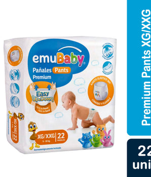 PAÑAL EMUBABY PANTS XG/XXG22