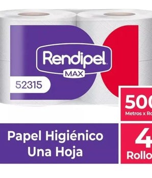 PAPEL HIGIENICOP RENDIPEL MAX 500 MT X4