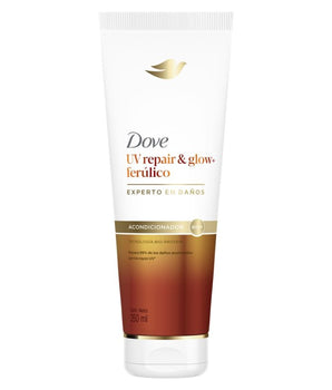 ACONDICIONADOR DOVE UVREPAIR & GLOW + FERULICO 250ML