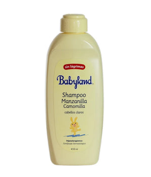 SHAMPOO BABYLAND MANZANILLA 410 ML