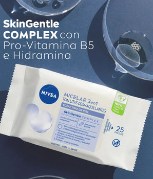 TOALLITAS DESMAQUILLANTES NIVEA 3 EN 1 25UNID