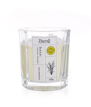 VELA AROMATICA ZHENG BASIC LIMONADA JENGOBRE 120G