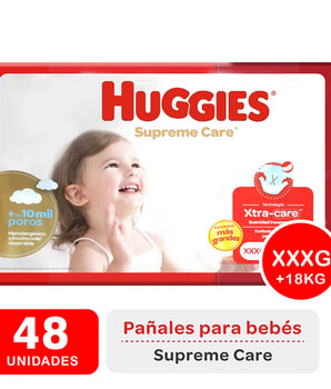 HUGGIES NATURAL CARE TALLE XXXG 48 UNIDADES