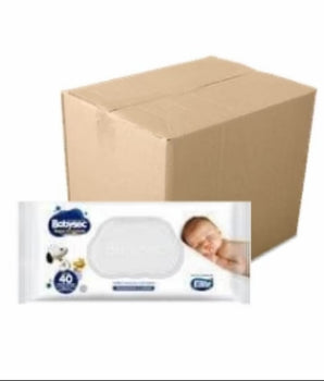 Caja De Toallitas Babysec Super Premium 12 Paquetes De 40 Unidades