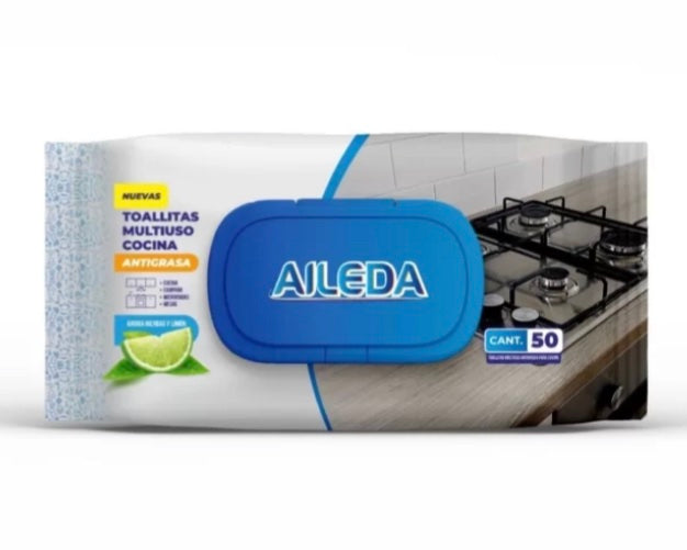 TOALLITA MULTIUSO ANTIGRASA COCINA AILEDA 50UN