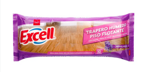 Trapero Húmedo marca Excell para Pisos Flotantes – 10 Unidades