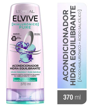 ACONDICIONADOR ELVIVE HIALURONICO PURE 370ML
