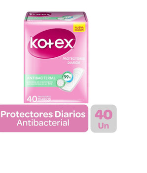 PROTECTOR DIARIO KOTEX 40 UNIDADES